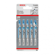 BOSCH T 118 B Basic For Metal Jigsaw Blade 2 608 631 014